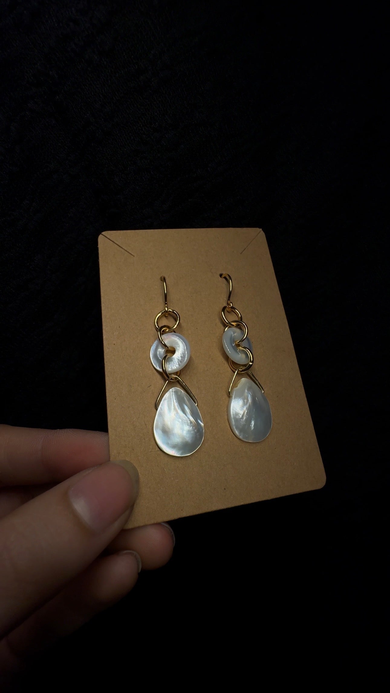 mother of pearl earrings
