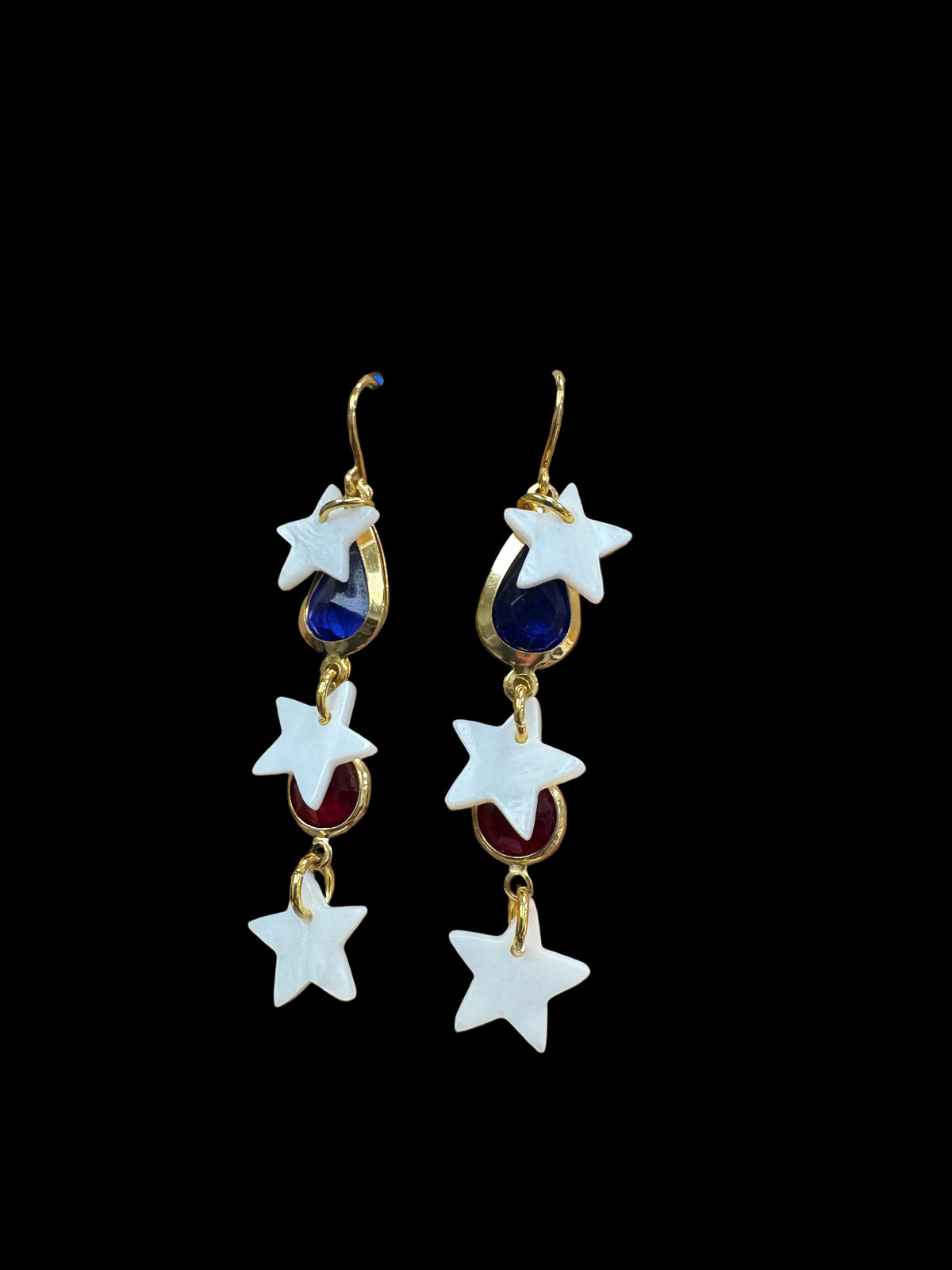 3 Stars USA - with mother of pearl