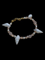 She’ll Bracelet - with rose quartz and pearls