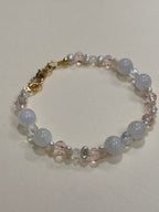 Moonstone Bracelet - with pearls