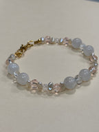 Moonstone Bracelet - with pearls