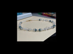 Fairy Moon Necklace - with moonstone, clear quartz and pearls