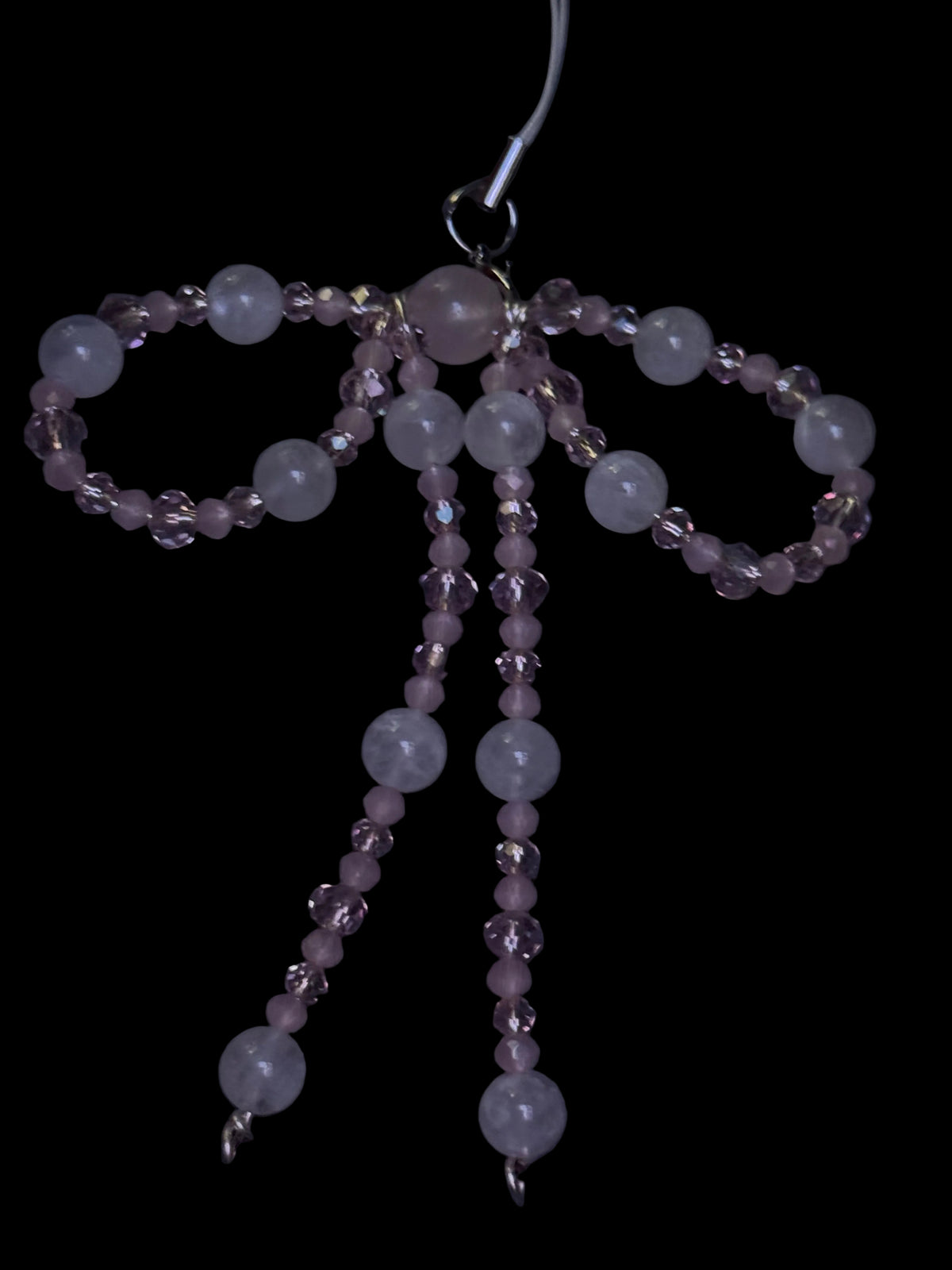 Moonstone Bow Charm