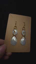 mother of pearl earrings